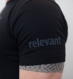 Black Relevant T-Shirt